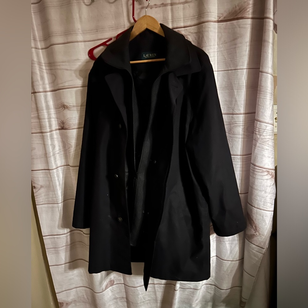 Polo Ralph Lauren men’s navy pea coat